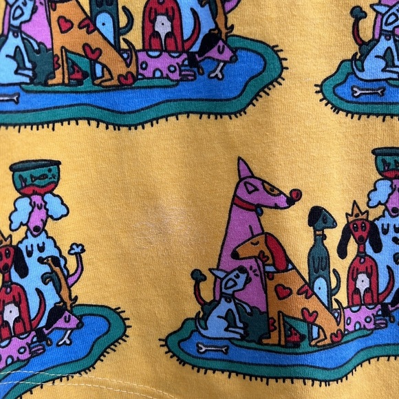 Nooworks muscle tee Dog Party Med - Picture 5 of 7